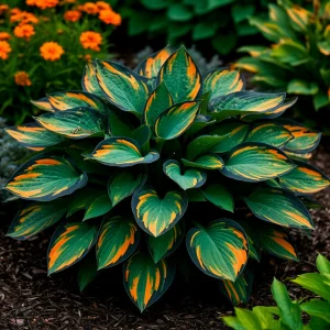 Хоста Бархатный Полог купить по цене от 560р. в интернет-магазине «Посадика» с доставкой почтой в в Аксайе и по всей России – [изображение №1].